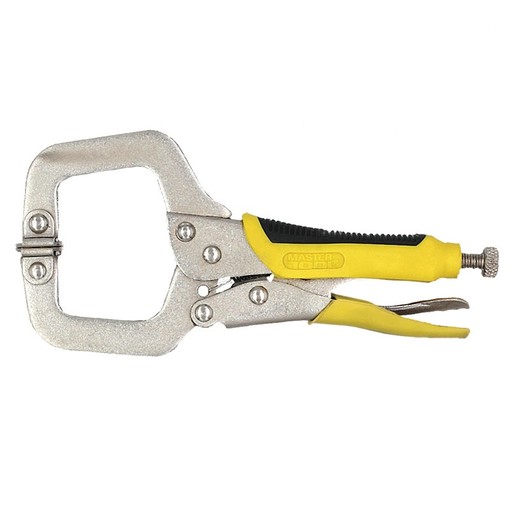 Кліщі затискні С-подібні 165 мм MASTER TOOL 07-0903