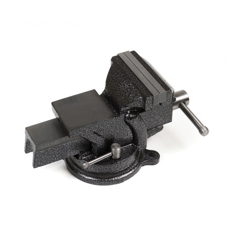 Тиски слюсарні поворотні 100 mm / 4"POLAX"25-099