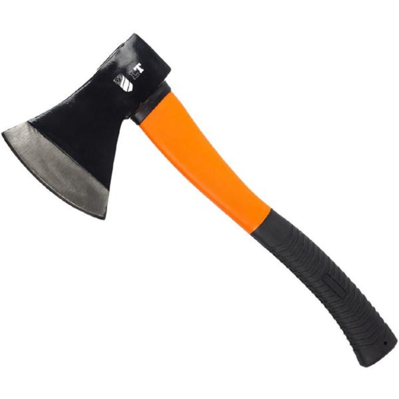 Сокира 800 г, фібергласова прогумована сокира "LEVTOOLS" 27-800