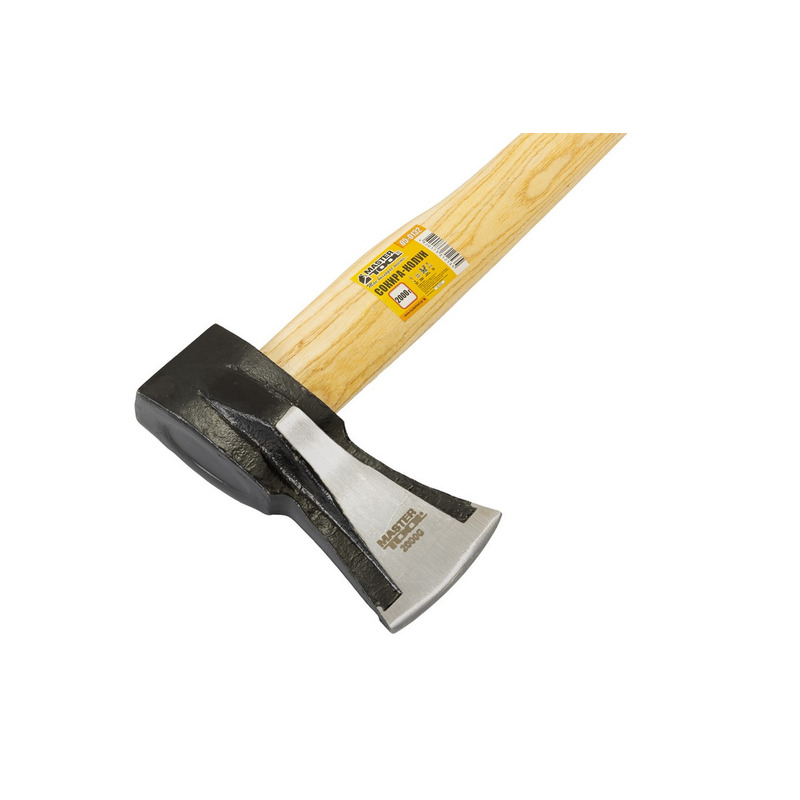 Топор-колун 2000 г рукоятка 900 мм из твердого дерева MASTER TOOL 05-0132
