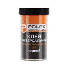 Клей універсальний Холодне зварювання  чорний 20 г POLAX 32-057