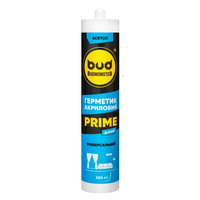 Герметик акриловий білий 280 мл BUDMONSTER 115281