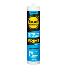 Герметик акриловий білий 280 мл BUDMONSTER 115281