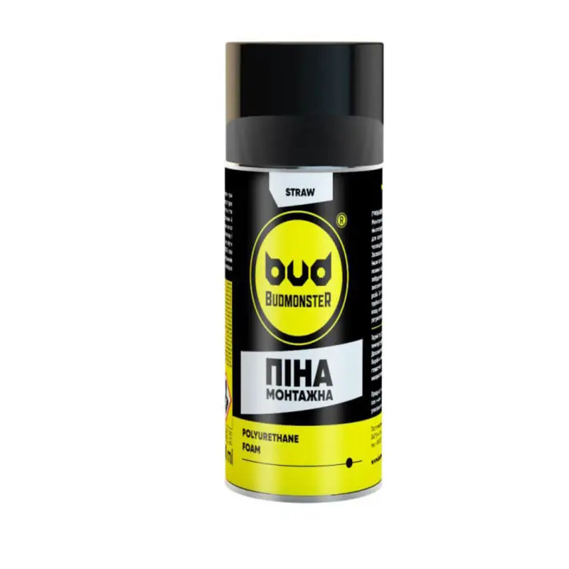 Піна ручна 300 мл BUDMONSTER 112314