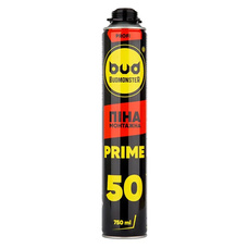 Піна професійна Прайм 50л 750 мл 860 гр 1/12 BUDMONSTER 87980