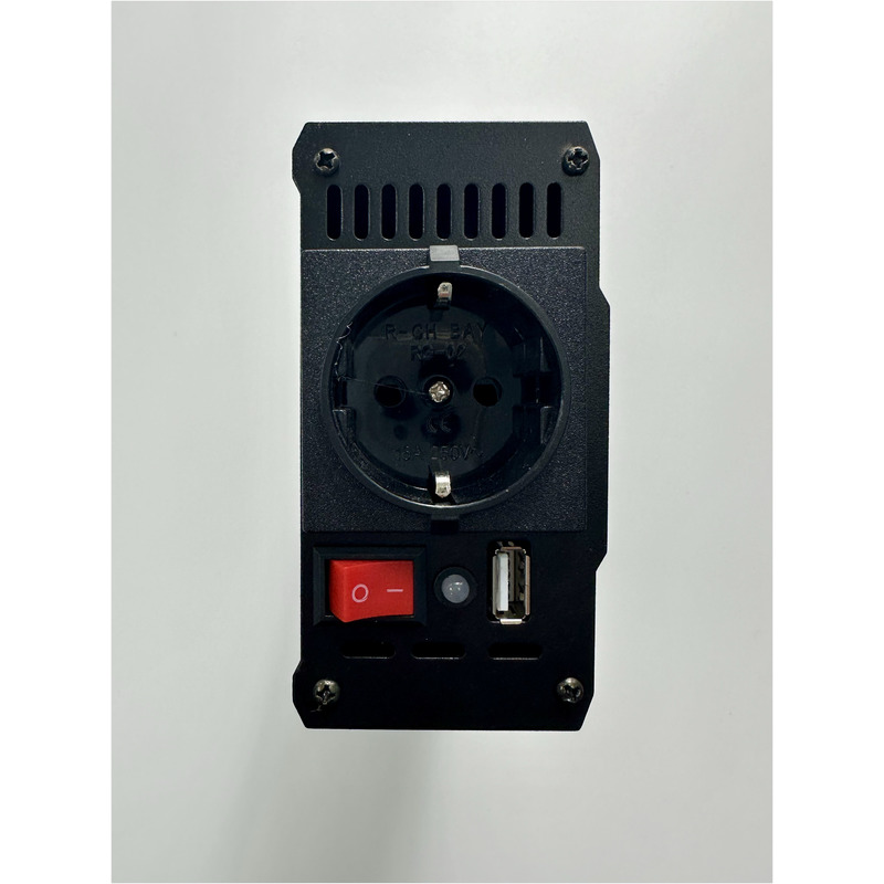 Інвертор синій 12VDC до 230V AC 500W чиста ( правильна ) синусоїда гарантія 1 рік "LEMANSO" LM40102