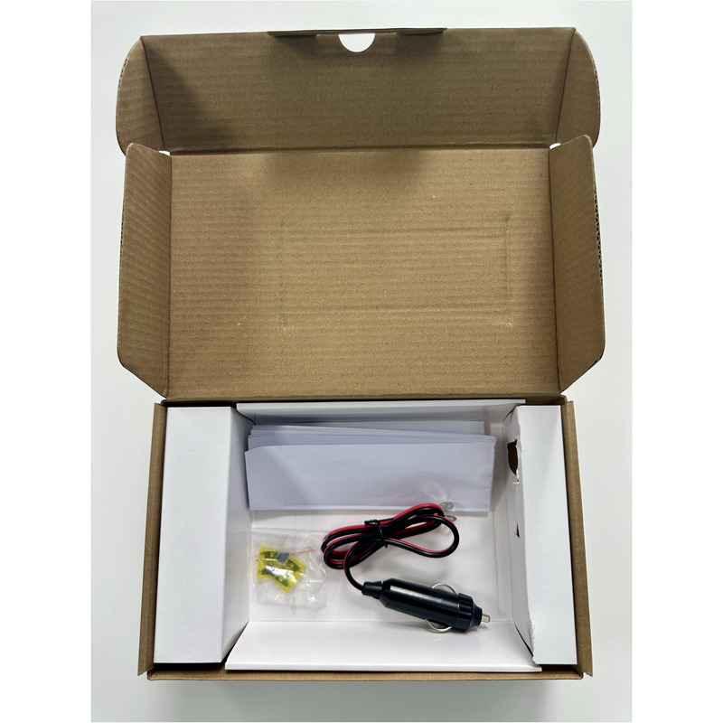 Инвертор черный 12VDC до 230V AC 300W модифицированная синусоида гарантия 1 год "LEMANSO" LM40200
