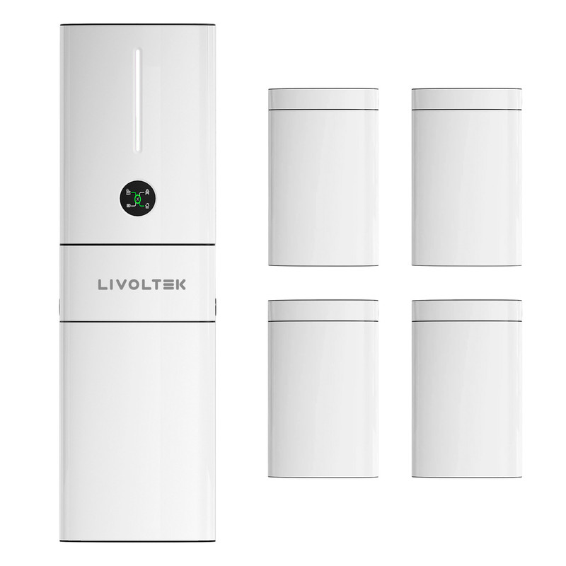 Система инвертор+батарея All-in-One ESS, 5KW hybrid inverter, 25kWh LFP Battery "LIVOLTEK" ESS 5/25kWh