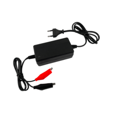 Автоматичний ЗП 100-240V для акумулятора 12В - DC 13.8 V/3A + крокодили "LEMANSO" LM40406