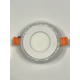 LED панель "Бульбашки" 3+3W с синей подсветкой 350Lm 4500K 175-265V "LEMANSO" LM906 круг