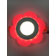 LED панель "Молочная ромашка" 3+3W с красной подсветкой 320Lm 4500K 175-265V "LEMANSO" LM908 круг