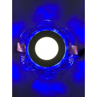 LED панель "Ромашка" 3+3W с синей подсветкой 320Lm 4500K 175-265V "LEMANSO" LM909 круг