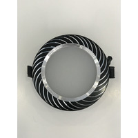 LED панель 7W 560LM 4500K коло чорна "LEMANSO" LM489