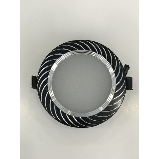 LED панель 7W 560LM 4500K коло чорна "LEMANSO" LM489