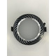 LED панель 9W 720LM 4500K круг чёрная "LEMANSO" LM492