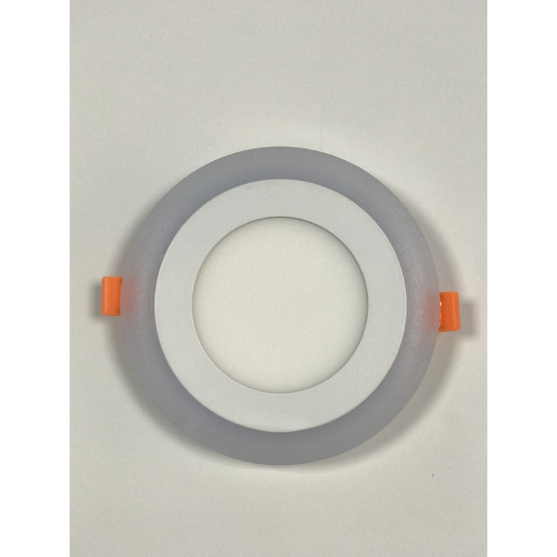 LED панель 12+4W з синім підсвічуванням 4500K коло "LEMANSO" LM497