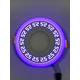 LED панель "Грек" 6+3W с синей подсветкой 540Lm 4500K 85-265V круг "LEMANSO" LM555