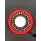 LED панель "Кубики" 3+3W с красной подсветкой 350Lm 4500K 85-265V круг "LEMANSO" LM554