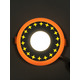 LED панель "Звезды" 6+3W с жёлтой подсветкой 540Lm 4500K 85-265V круг "LEMANSO" LM540