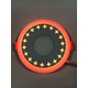 LED панель "Звезды" 3+3W с красной подсветкой 350Lm 4500K 85-265V круг "LEMANSO" LM535