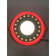 LED панель "Звезды" 3+3W с красной подсветкой 350Lm 4500K 85-265V круг "LEMANSO" LM535