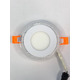 LED панель 3+3W с RGB подсветкой 350Lm 4500K 175-265V круг "LEMANSO" LM1002