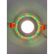 LED панель 3+3W с RGB подсветкой 350Lm 4500K 175-265V круг "LEMANSO" LM1002