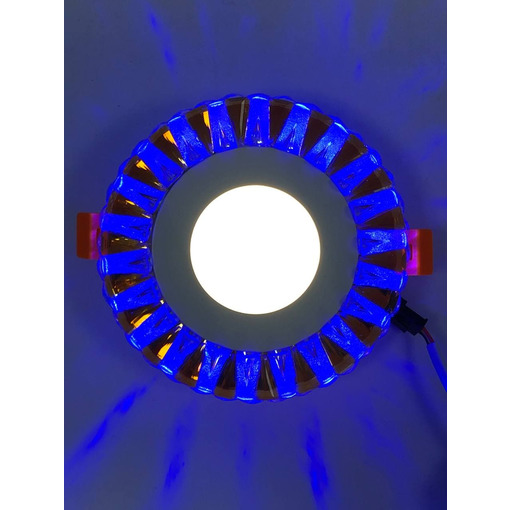 LED панель "Хмара" 3+3W з синім підсвічуванням 350Lm 4500K 175-265V коло "LEMANSO" LM1003