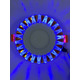 LED панель "Тучка" 3+3W с синей подсветкой 350Lm 4500K 175-265V круг "LEMANSO" LM1003