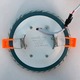 LED панель "Вулкан" 3+3W с жёлтой подсветкой 350Lm 4500K 175-265V круг "LEMANSO" LM1006