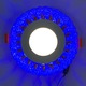 LED панель "Стріла" 3+3W з синім підсвічуванням 350Lm 4500K 175-265V коло "LEMANSO" LM1007