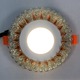 LED панель "Стрела" 3+3W с жёлтой подсветкой 350Lm 4500K 175-265V круг "LEMANSO" LM1007