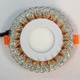 LED панель "Стрела" 3+3W с жёлтой подсветкой 350Lm 4500K 175-265V круг "LEMANSO" LM1007