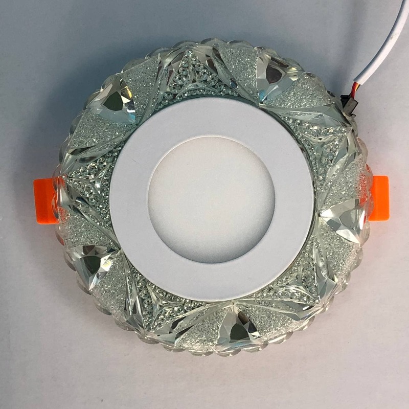 LED панель "Льод" 3+3W з жовтим підсвічуванням 350Lm 4500K 175-265V коло "LEMANSO" LM1008