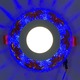 LED панель "Пальма" 3+3W с синей подсветкой 350Lm 4500K 175-265V круг "LEMANSO" LM1010