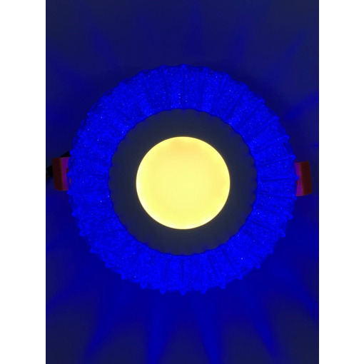 LED панель "Місяць" 3+3W з синім підсвічуванням 350Lm 4500K 175-265V коло "LEMANSO" LM1011