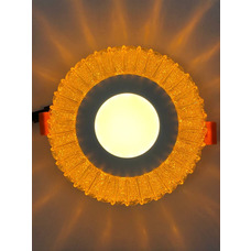 LED панель "Місяць" 3+3W з жовтим підсвічуванням 350Lm 4500K 175-265V коло "LEMANSO" LM1011