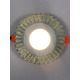 LED панель "Луна" 3+3W с синей подсветкой 350Lm 4500K 175-265V круг "LEMANSO" LM1011
