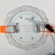 LED панель "Волна" 3+3W с розовой подсветкой 350Lm 4500K 175-265V круг "LEMANSO" LM1016