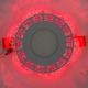 LED панель "Афины" 3+3W с красной подсветкой 350Lm 4500K 175-265V круг "LEMANSO" LM1018