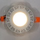 LED панель "Афины" 3+3W с зелёной подсветкой 350Lm 4500K 175-265V круг "LEMANSO" LM1018