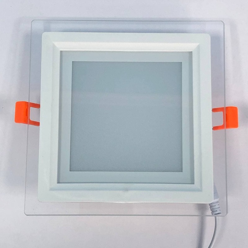 LED панель 6W 240LM 4500K 175-265V квадрат+стекло Монтана "LEMANSO" LM1033
