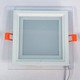 LED панель 6W 240LM 4500K 175-265V квадрат+стекло Монтана "LEMANSO" LM1033
