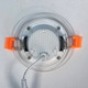 LED панель "Сяйво" 6W 450Lm 4500K + розовый 85-265V круг + стекло "LEMANSO" LM1036