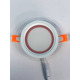 LED панель "Сяйво" 9W 720Lm 4500K + розовый 85-265V круг + стекло"LEMANSO" LM1037