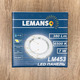 LED панель 7W 380LM 6500K круг белая "LEMANSO" LM453