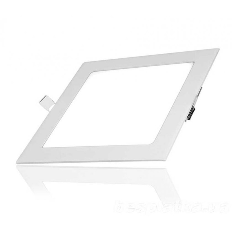 LED панель ABS 15W 1200LM 4500K квадрат "LEMANSO" LM475