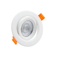 LED панель 7W 560LM 3CCT (3000K-4000K-6500K) 165-265V белый "LEMANSO" LM572