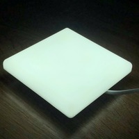 LED панель 18W 1620LM 6500K 110-240V IP44 "Стелс" квадрат "LEMANSO" LM1067