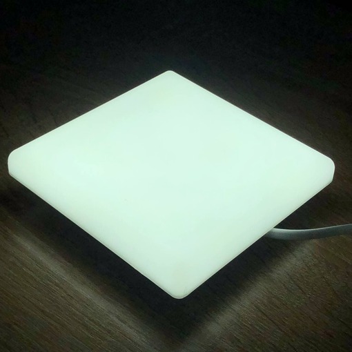 LED панель 18W 1620LM 6500K 110-240V IP44 "Стелс" квадрат "LEMANSO" LM1067